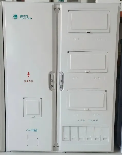 Шкаф учета электроэнергии PC+ABS для шести однофазных электросчетчиков (2)